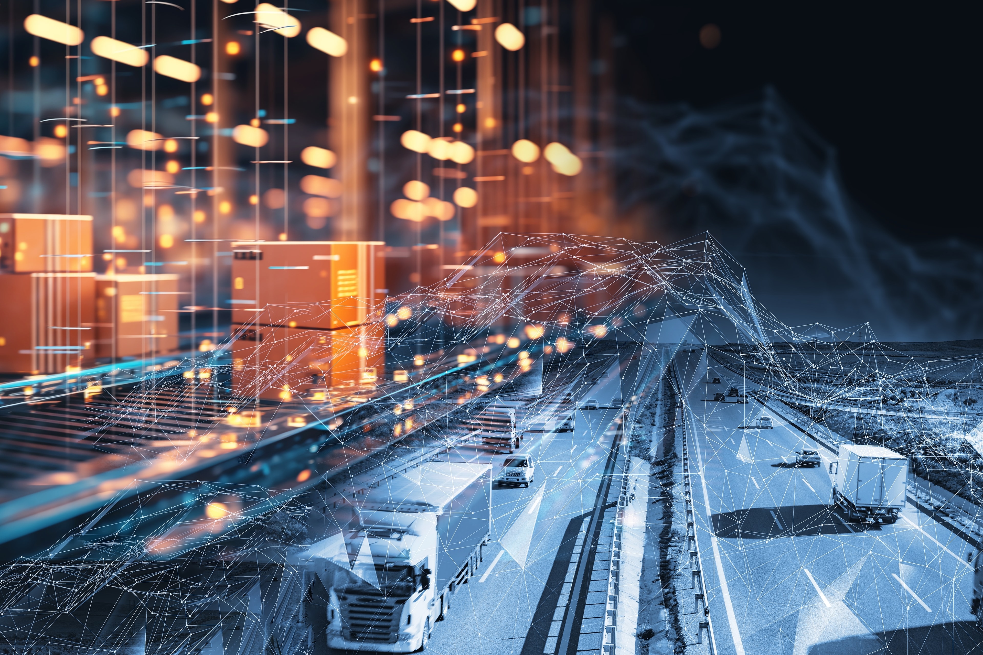 Supply chain operations — warehouses and logistics network